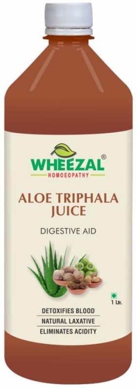 Wheezal Aloe Triphala Juice, Packaging Type : Plastic Bottle