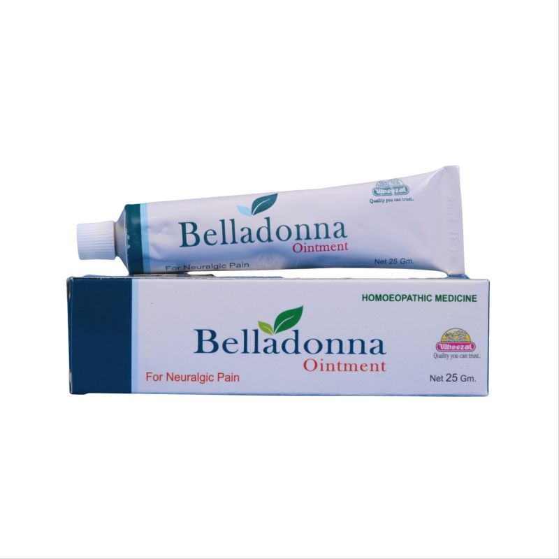 Wheezal Belladonna Ointment, Packaging Type : Plastic Tube
