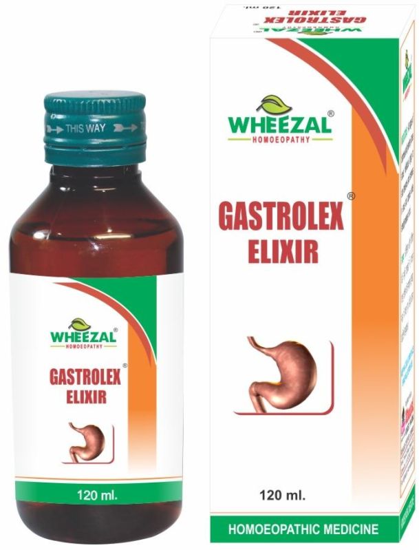 Gastrolex Elixir Syrup, Packaging Type : Plastic Bottle