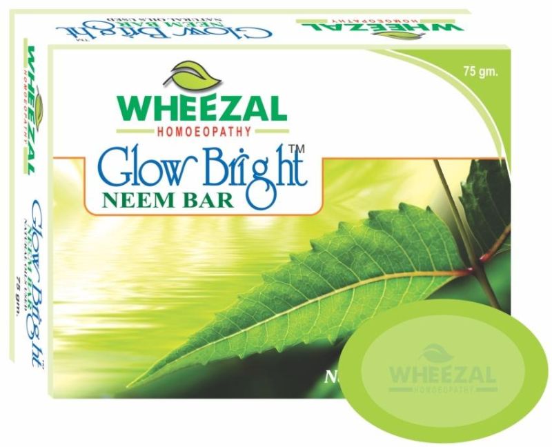 Wheezal Glow Bright Neem Soap, Packaging Size : 75 Gm
