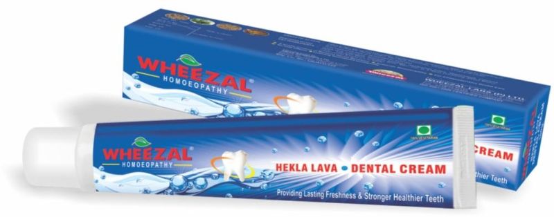 Wheezal Hekla Lava Dental Cream for Teeth Care