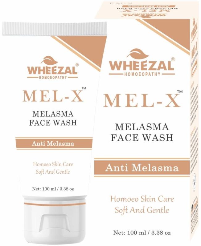 Wheezal Mel-X Face Wash, Packaging Type : Plastic Tube