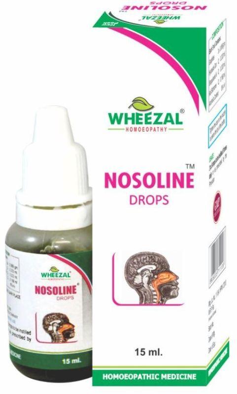 Nosoline Nasal Drops, Packaging Size : Plastic Bottle