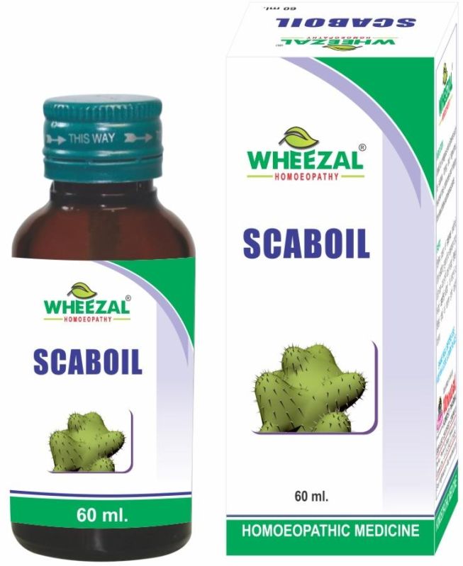 Wheezal Scaboil Oil, Packaging Size : 60 Ml
