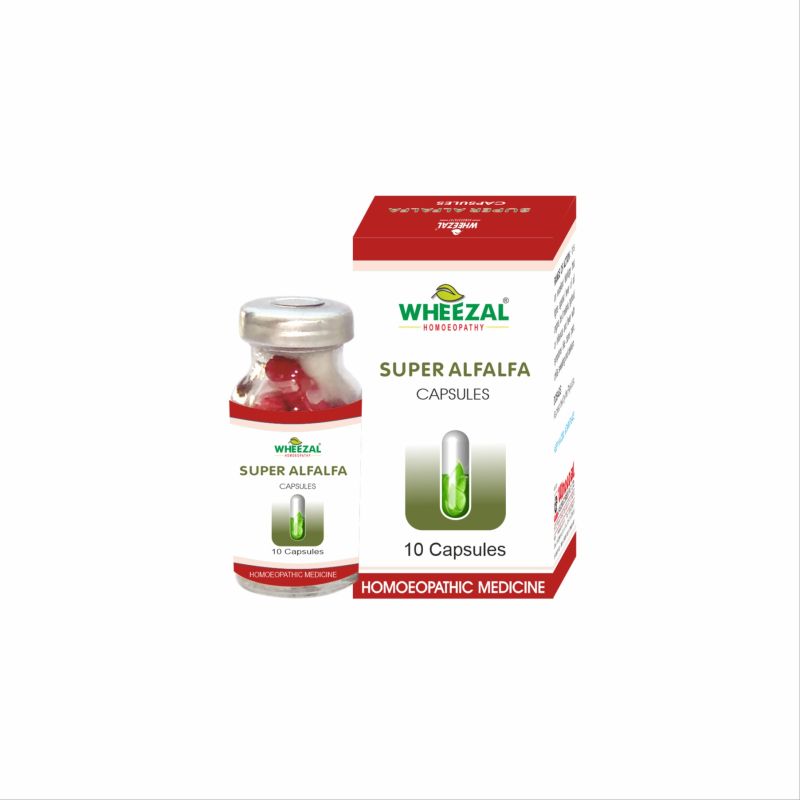 Super Alfalfa Capsules, Packaging Type : Plastic Bottle
