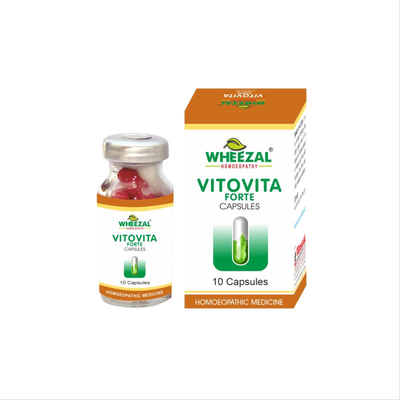 Vitovita Forte Capsules, Packaging Type : Plastic Bottle