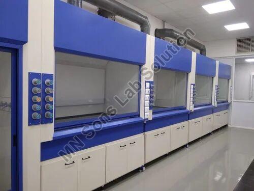 MN Sons Fully Automatic Color Coated Mild Steel Laboratory Fume Cupboard