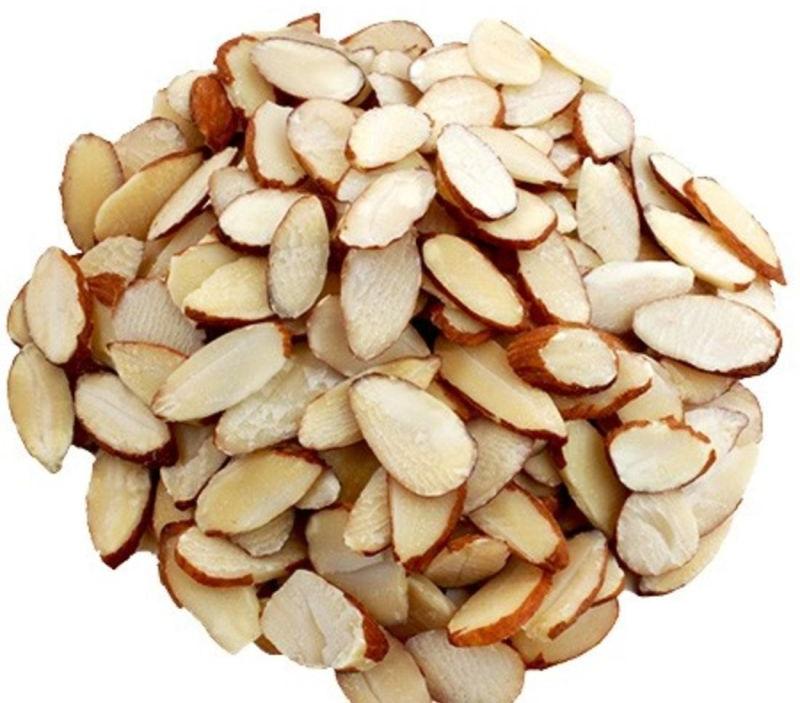 Sliced Almonds, for Human Consumption, Style : Dried
