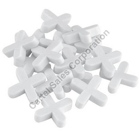 Cartel Plastic 10mm Tile Spacers, Shape : Cross