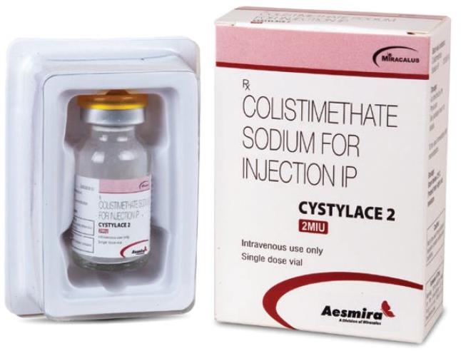 Aesmira Cystylace 2MIU Injection, Packaging Type : Vials