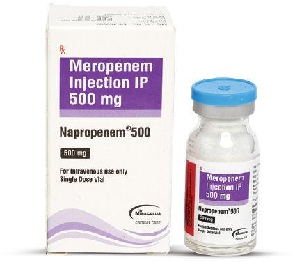 Aesmira Napropenem 500mg Injection, Medicine Type : Allopathic