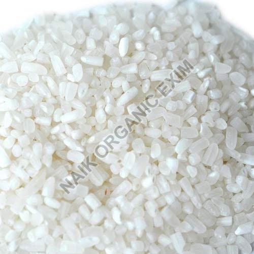 White Organic Non Sortex Broken Rice, Packaging Size : 25kg, 50kg