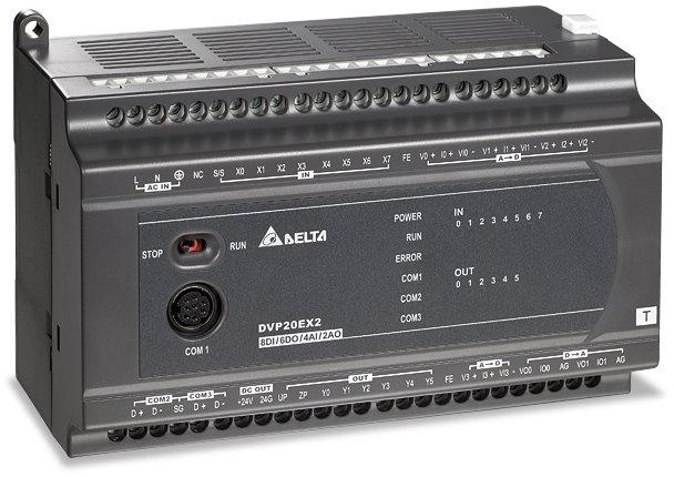 Delta DVP-ES2EX2 Series PLC