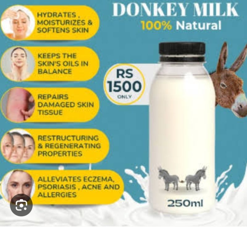 Donkey Milk, Packaging Type : Tin, Plastic Pouch, Plastic Can