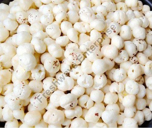 Creamy Round Dry Fox Nut, for Human Consumption, Packaging Type : Plastic Packet