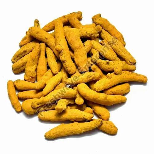 Yellow Dry Turmeric Finger, for Cooking, Spices, Packaging Size : 5-10 Kg