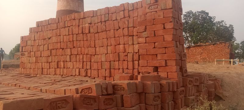 red clay bricks
