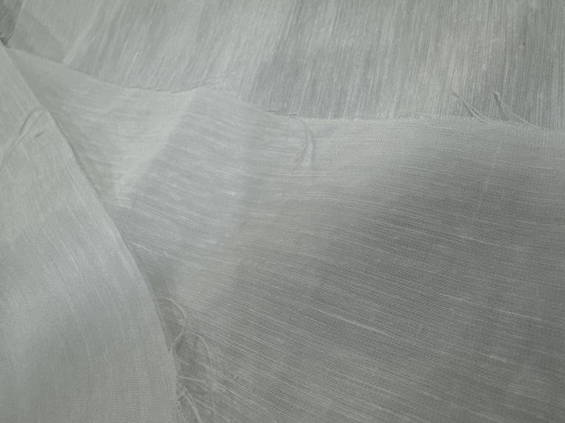 Gray Plain Cotton Linen Fabrics, for Apparel/Clothing, Width : 48 inches