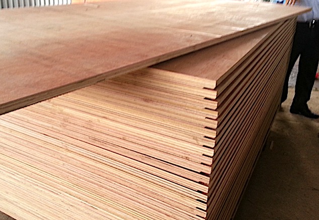 Brown 28mm Container Flooring Plywood Board, for Industrial, Size : Multisizes