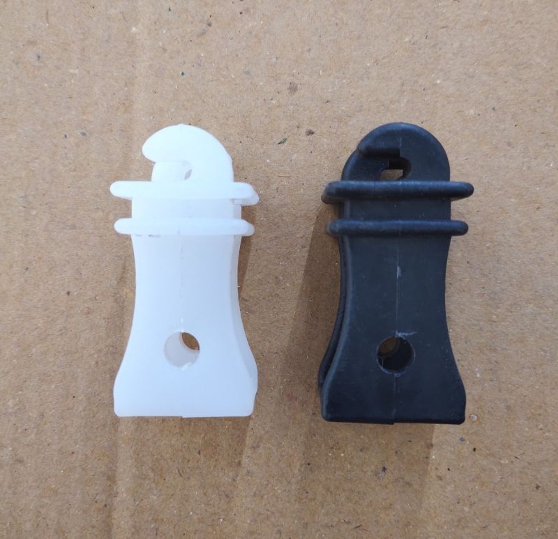 Plastic Insulators, for Agriculture, Color : White, Black