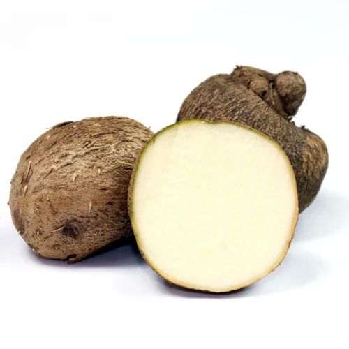 Brown Whole A Grade Fresh Yam, for Cooking, Packaging Type : Bag