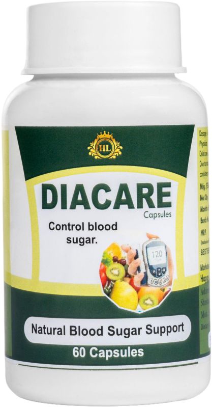 Diacare Capsule, for Blood Sugar, Grade Standard : Medicine Grade