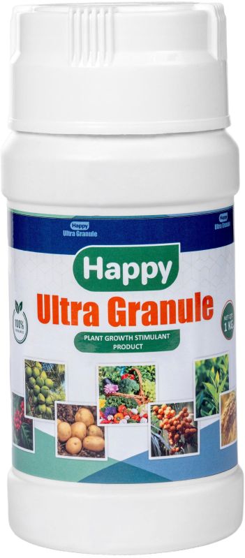 Happy Ultra Plant Growth Stimulant Granule, Packaging Type : Plastic Bottle