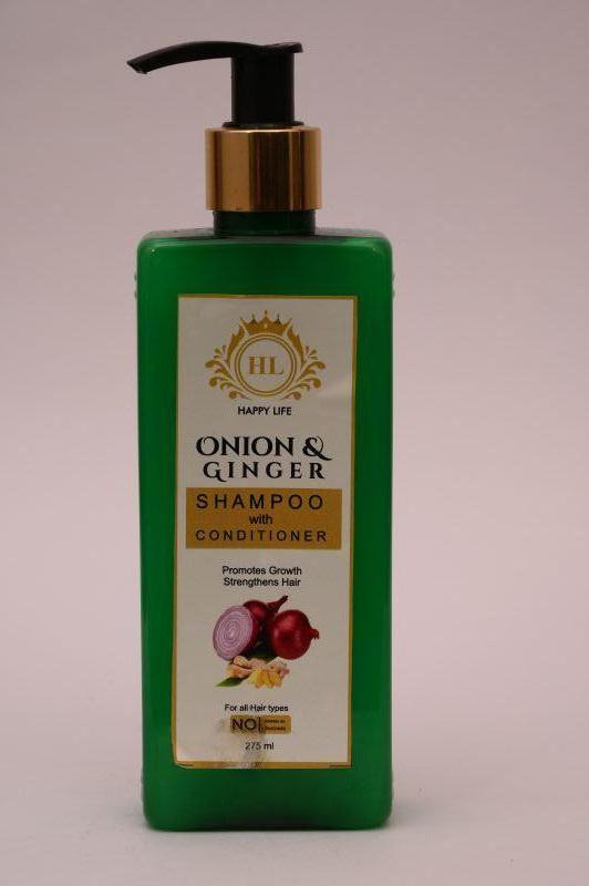  Onion Ginger Hair Shampoo, Packaging Size : 275 ml
