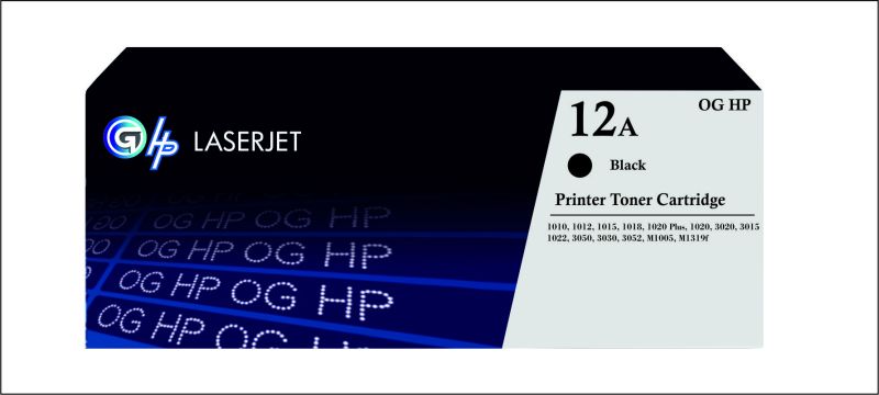 Black 1kg Hp 12a Original Cartridge, Purity : 100%, Shelf Life : 2years ...