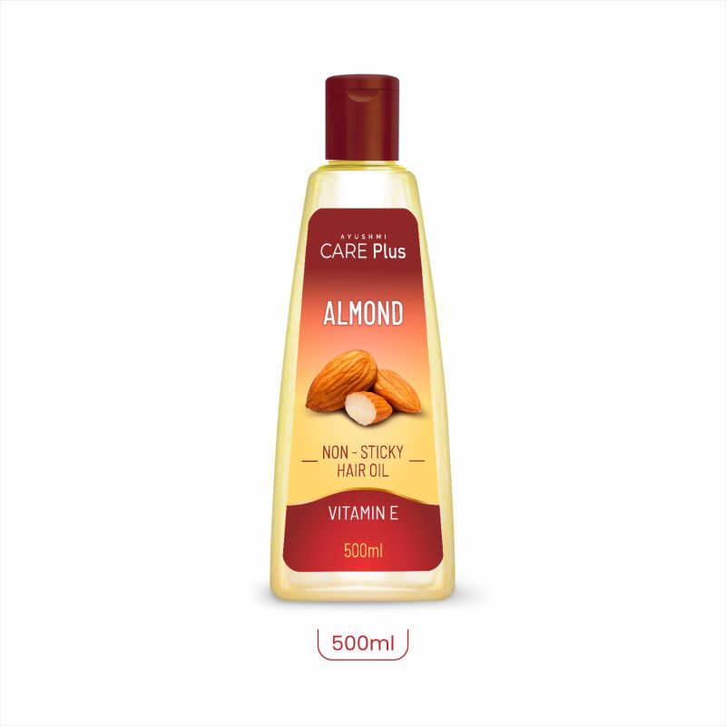 500 Ml Almond Hair Oil Bottle