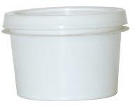 Black Plasto Tech Smooth 250ml Plastic Container, For Paint, Food, Adhesive, Shape : Round