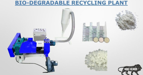 Sky Blue JVM 440 10-15kw 850 Kg Mechanical Biodegradable Granulator Machine, for Granules Making