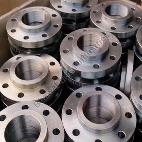 Silver Round Polished Aluminium Flanges, For Automobiles Use