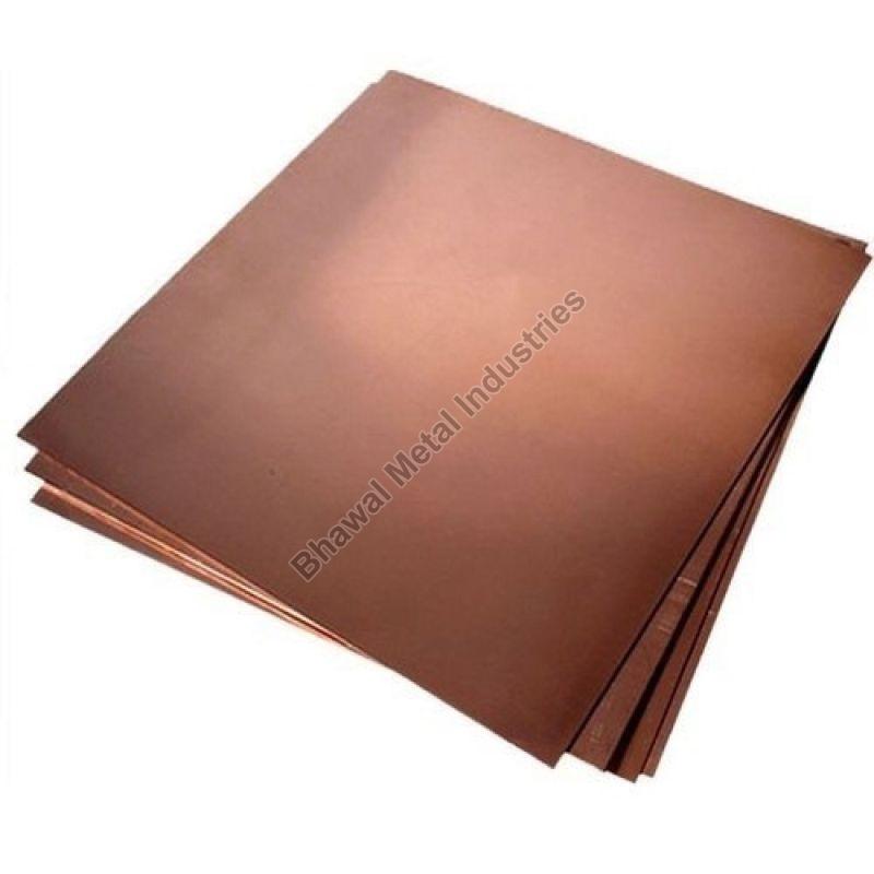 Copper Alloy Sheet, for Industrial, Feature : High Quality, Hard Structure