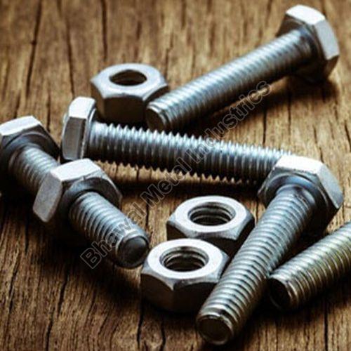 Silver Polished Hastelloy Fasteners