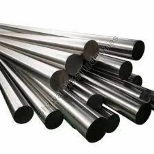 Silver Nickel Alloy Bright Bar, for Industrial, Shape : Round