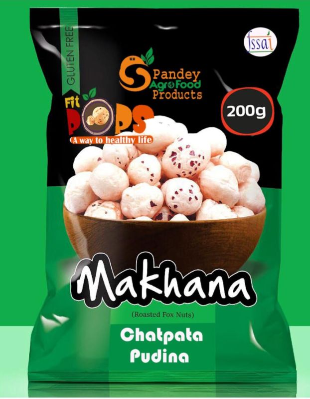  chatpata pudina makhana, Packaging Size : 200 Gm