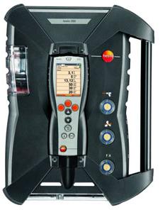 Automatic Testo 350 Series Flue Gas Analyzer, for Industrial, Feature : Accuracy, Battery Indicator