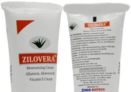 White Zilovera Moisturising Cream, for Skin Care, Gender : Unisex