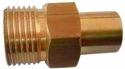 Polished Brass Temperature Controller Nipple, Feature : Durable, Fine Finished, Heat Resistance, Rust Proof