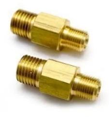 Golden Brass Turned Components, for Industrial Use, Size : Standard