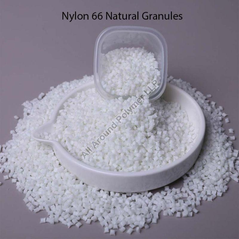 White Nylon 66 Natural Granules, for Engineering Plastics, Pack Size : 25-50 Kg
