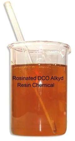 Rosinated DCO Alkyd Resin, Color : Yellow