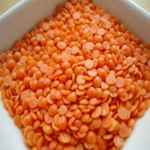 Natural Red Split Masoor Dal, for Human Consumption, Feature : Nutritious, Hygienically Packed