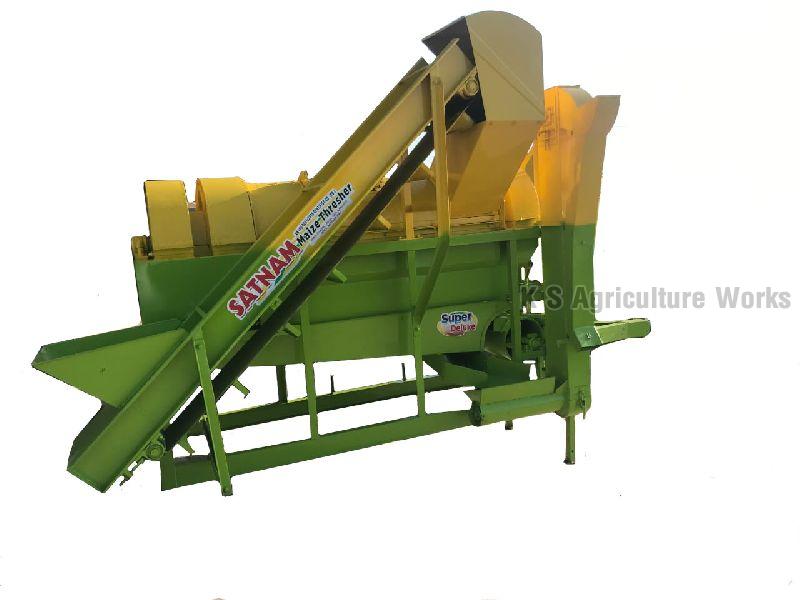 Tractor Driven Automatic Maize Sheller, for Agricultural, Color : Multicolour