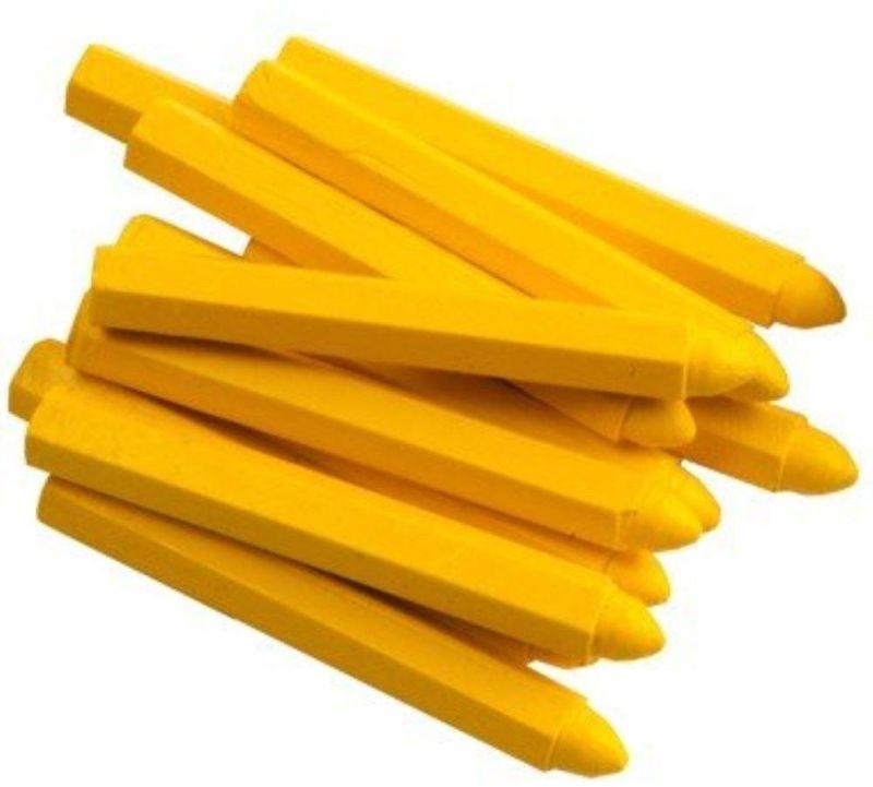 Yellow Marking Wax Chalk, for Textile Industry, Feature : Fine Quality ...