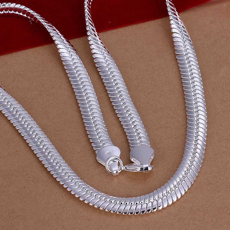 Mens Designer Silver Chain