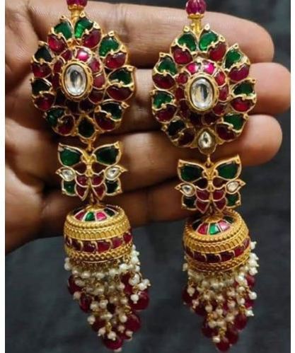 Stylish Kundan Earrings