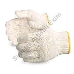 White Plain Wool Boys Winter Gloves, Size : All Sizes