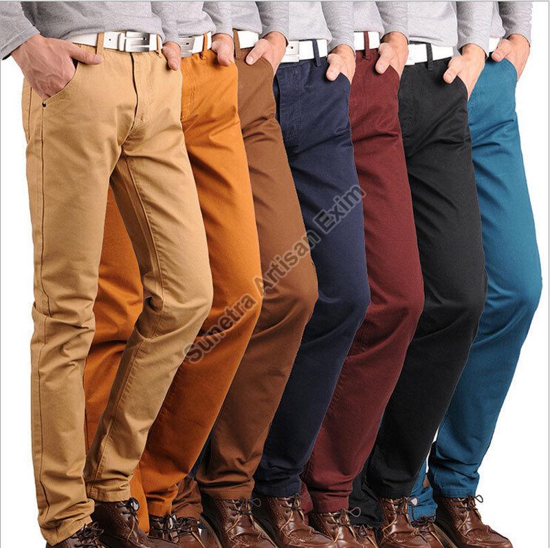 Plain Mens Cotton Full Pant, Speciality : Comfortable